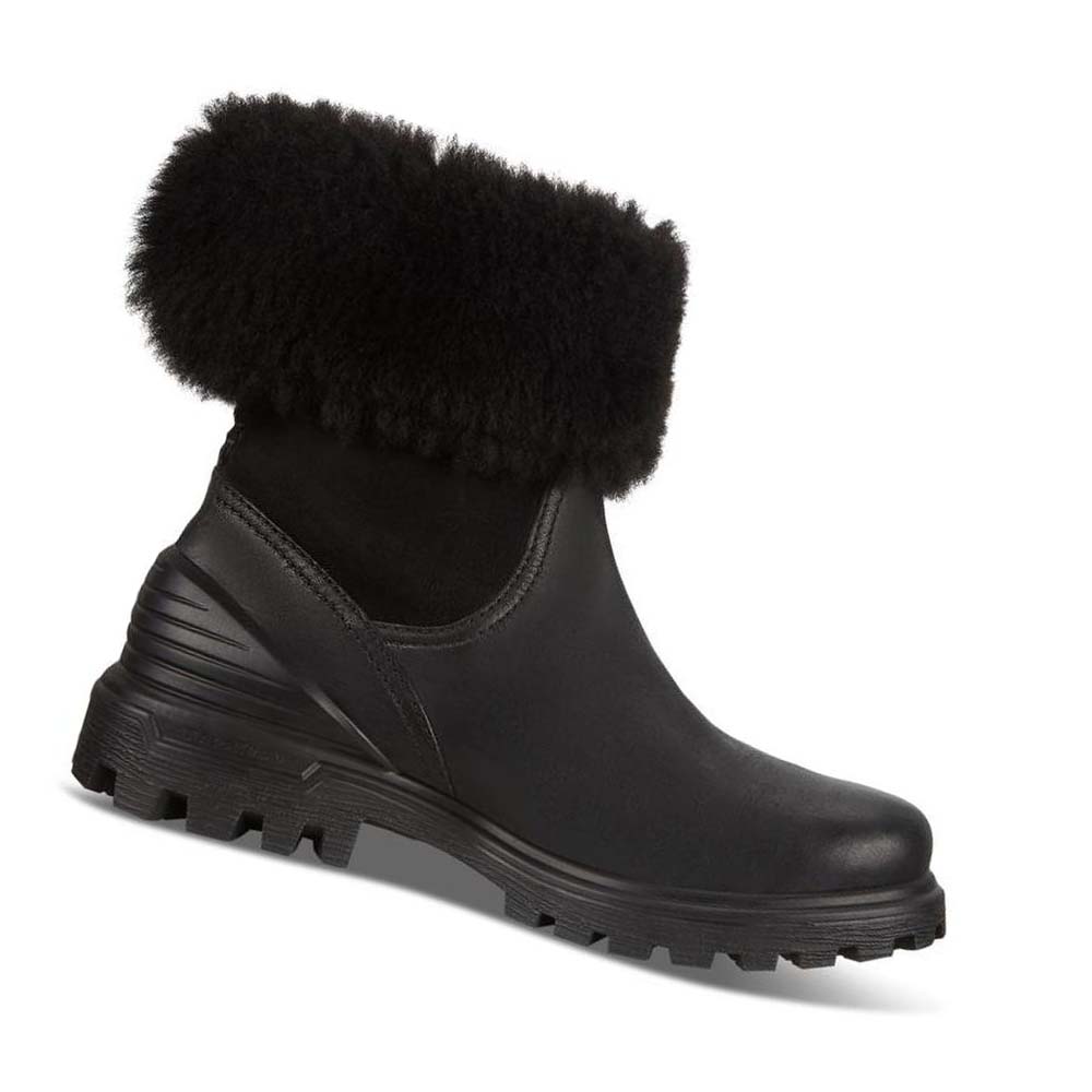 Ecco Tredtray Mid-cut Slip-on Stövlar Dam Svarta | SE 54AHK